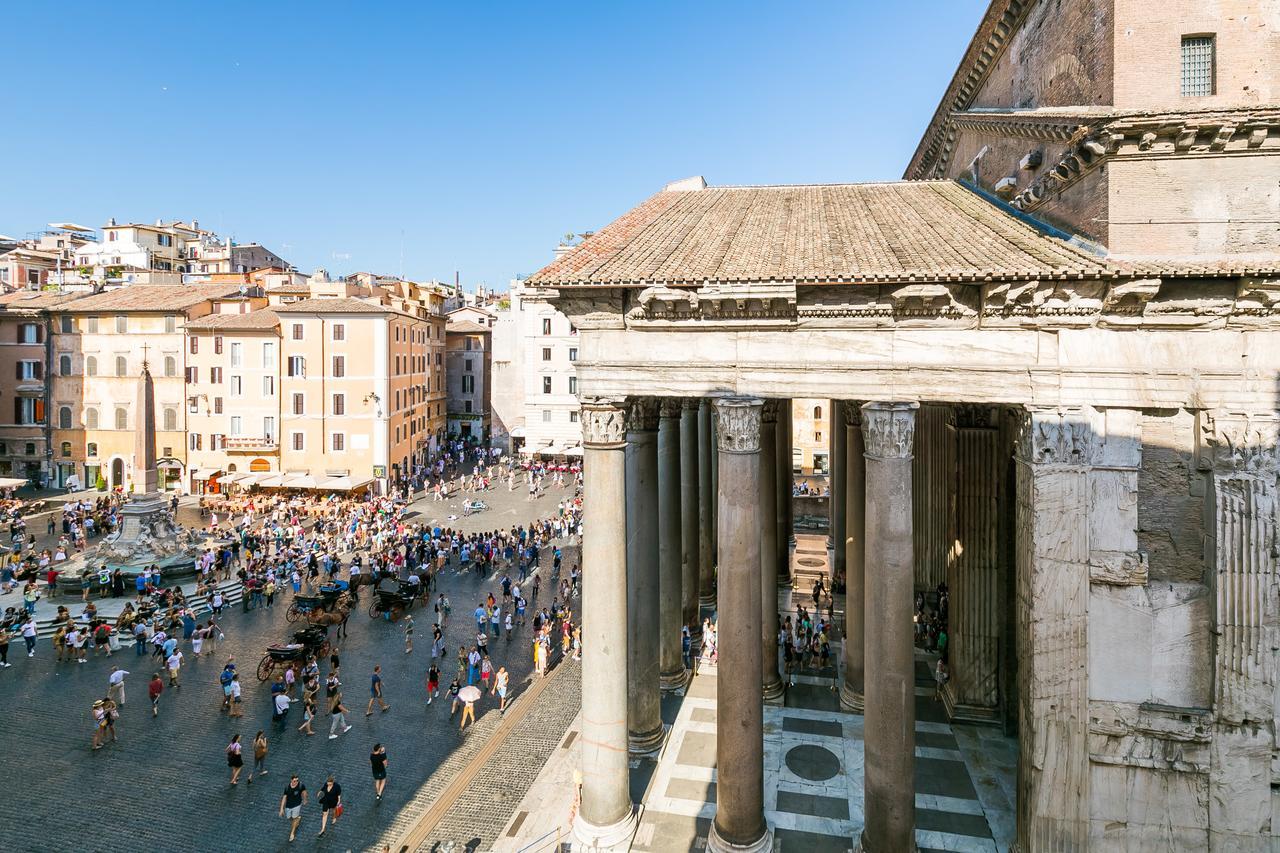 Luxurious Loft Facing The Pantheon Villa Roma Dış mekan fotoğraf